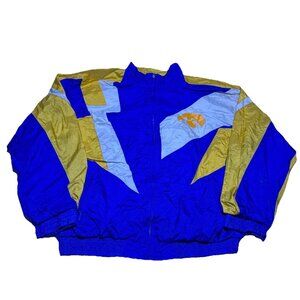 80s American Team Sports University Of Iowa Bomber Windbreaker Jacket MEDIUM